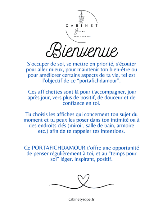 Les affiches du développement personnel