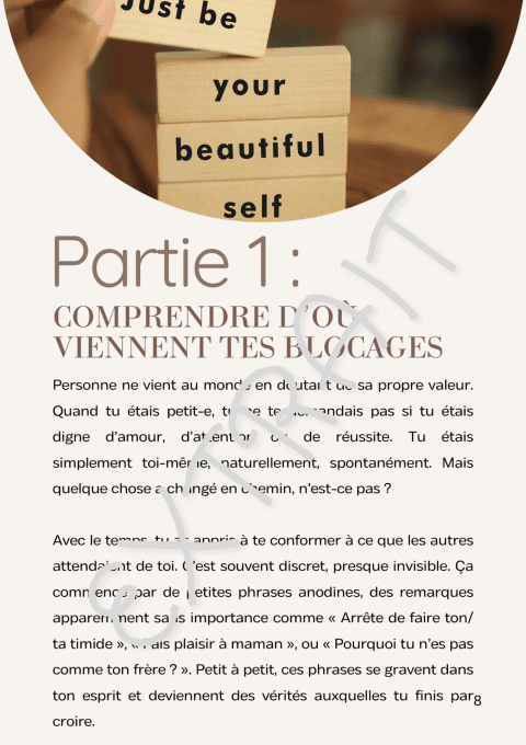 L'Amour de soi, développer et renforcer