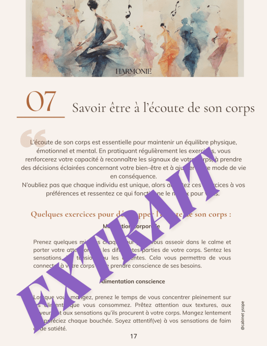 Prendre soin de soi par le corps