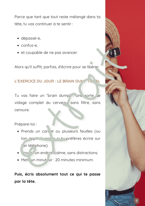 7 jours pour relancer ta vie