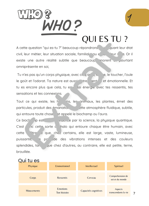 RECONNEXION à soi-même 
