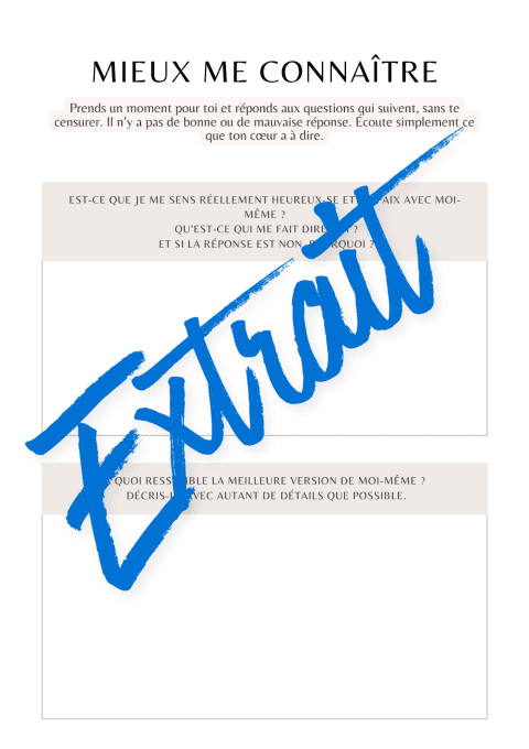Carnet pratique N°6 - Alignement Corps Ame Esprit