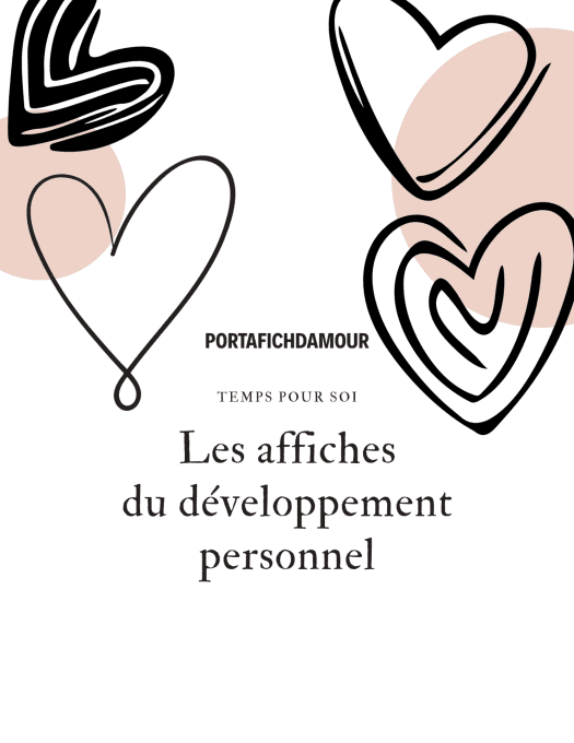 Les affiches du développement personnel